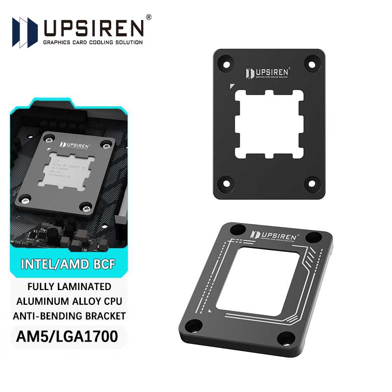 Cpu Cooler Am5 Lga1700 Bracket - UPSIREN LGA1700-BCF/ AM5 BLACK CPU bend