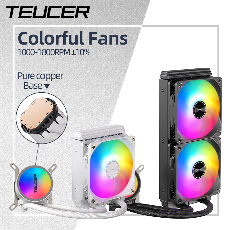 Cpu Water Cooler 240Mm Rgb - Teucer 120/240mm CPU Water Cooler Liquid