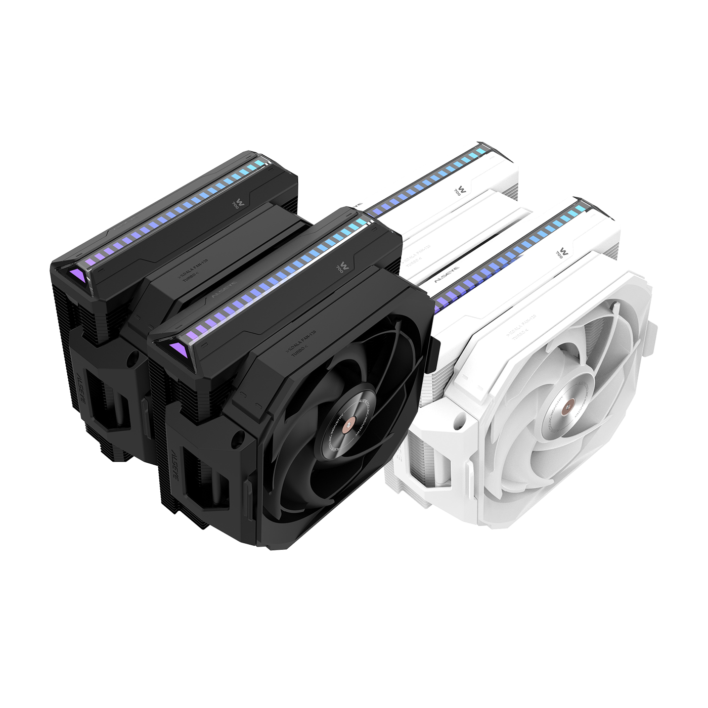 Cpu Air Cooler Dual Tower 6 Heatpipe - ALSEYE W700Pro Air-cooled radiator Dual-tower 7