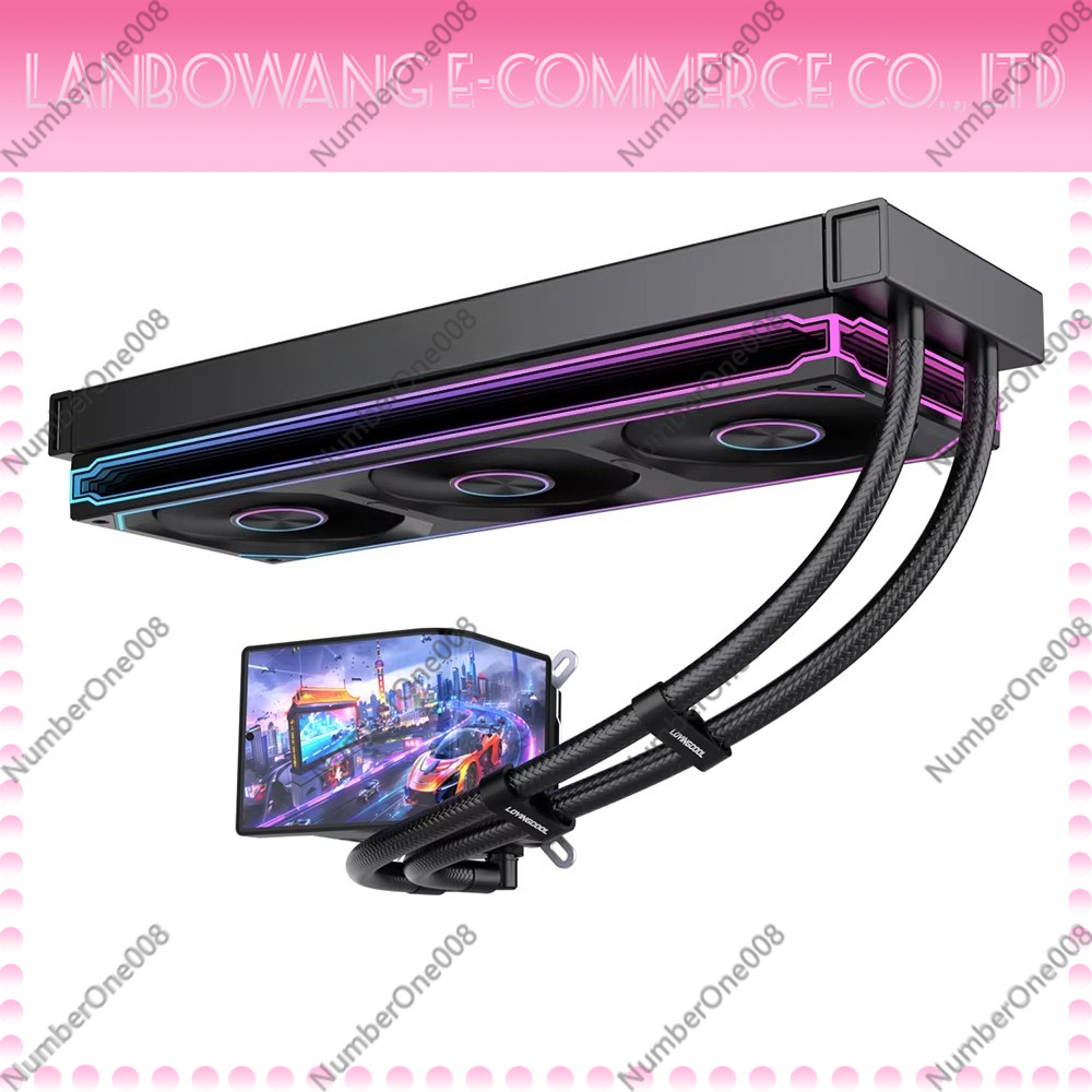 Aio Cooler Lcd Display Screen - 360mm AIO Liquid CPU Cooler with