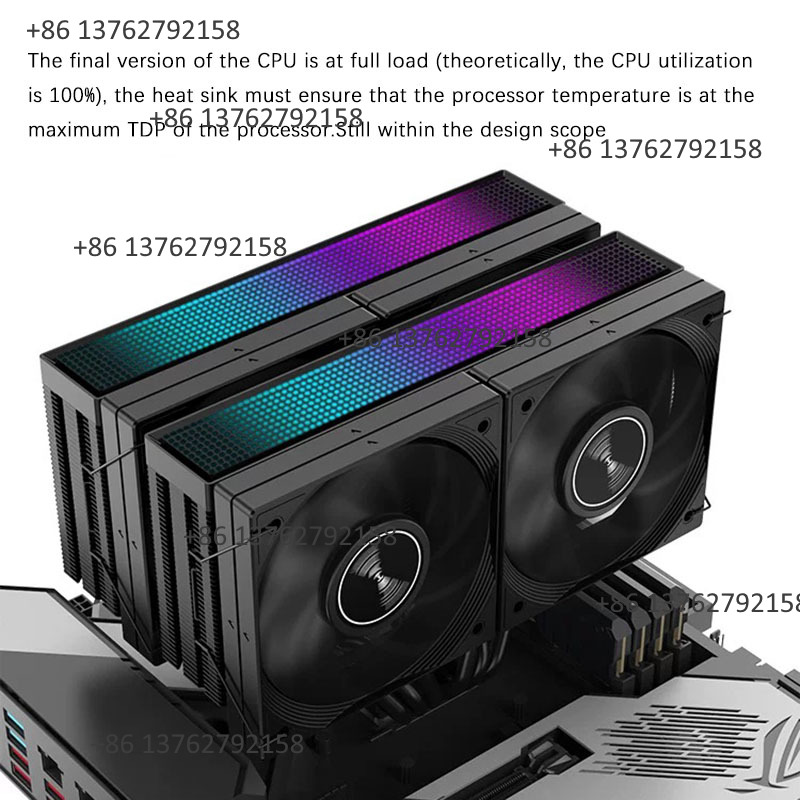 Cpu Air Cooler Dual Tower 6 Heatpipe - JIUSHARK JF15K Dual Tower CPU Cooler