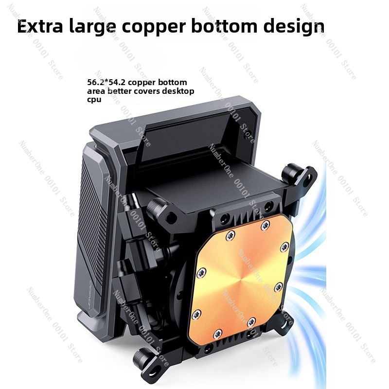 360mm AIO CPU Water Cooler 3.9 - Aio Cooler Lcd Display Screen recension och pris
