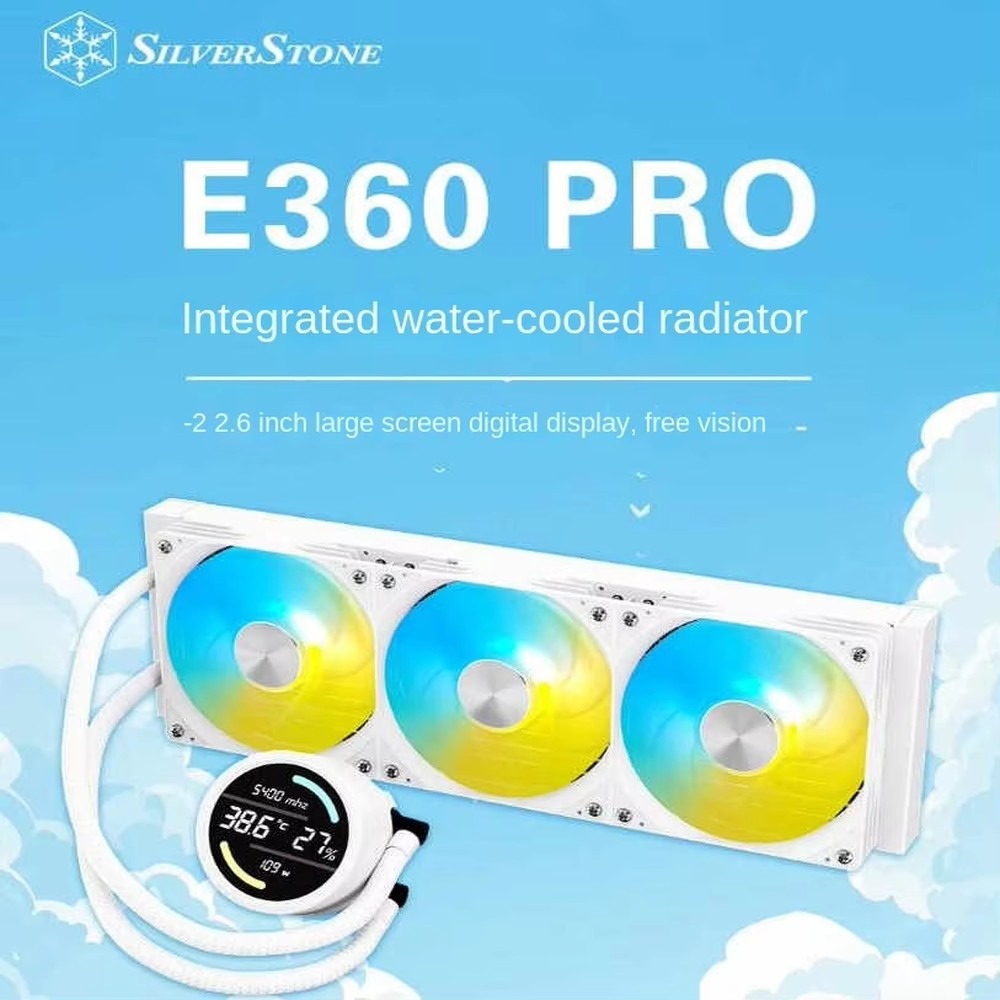 SilverStone E360 ARGB CPU Liqu - Aio Liquid Cooler 360Mm Argb recension och pris