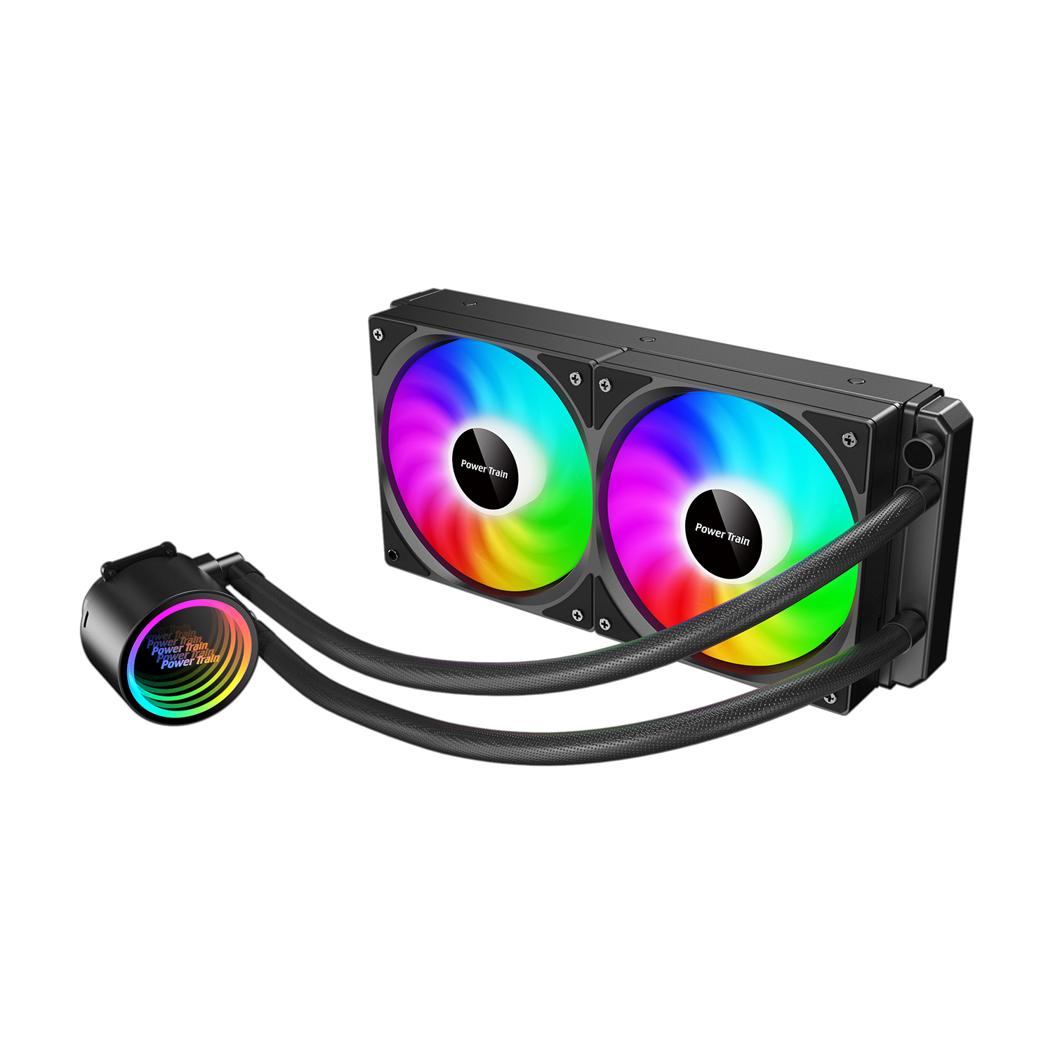 Power Train DL-240A Water-Cold - Cpu Water Cooler 240Mm Rgb recension och pris