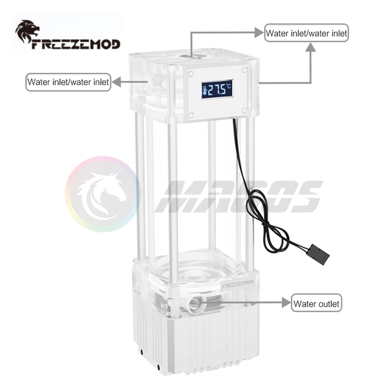 FREEZEMOD AIO Pump+Reservoir W - Aio Pump Reservoir Combo recension och pris