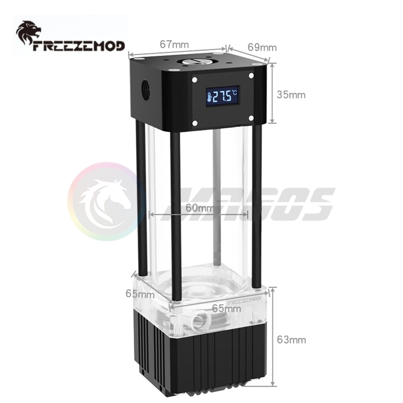 FREEZEMOD AIO Pump+Reservoir W - Aio Pump Reservoir Combo recension och pris