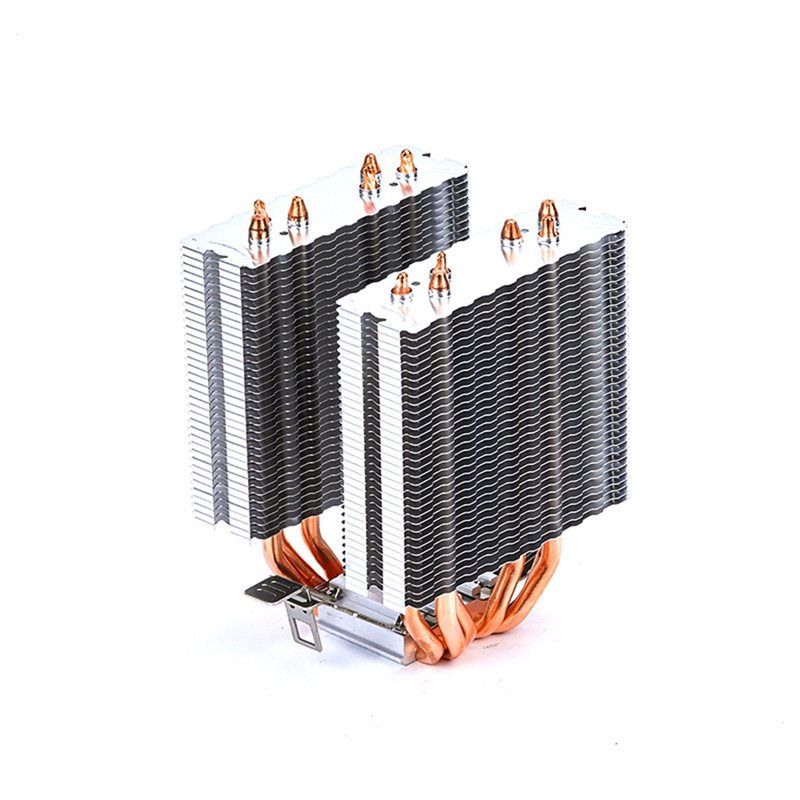 6 Heatpipe CPU Air Cooler Desk - Cpu Air Cooler Dual Tower 6 Heatpipe recension och pris