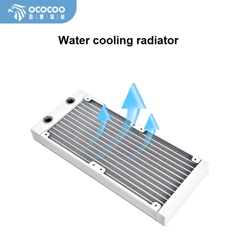 White Color PC Water Cooling R - Liquid Cooling Radiator 360 recension och pris