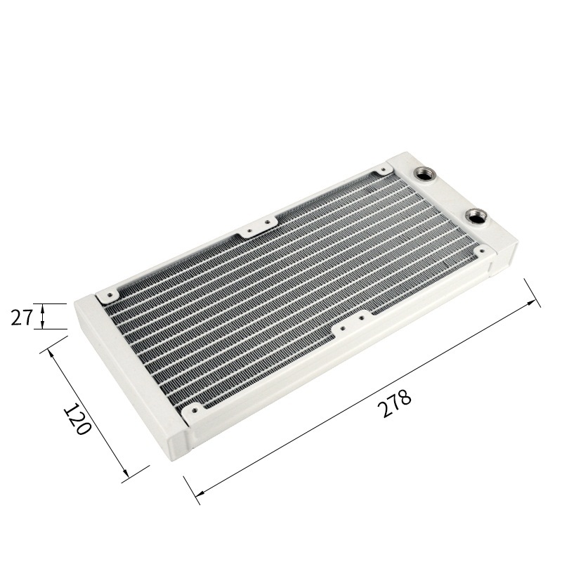 White Color PC Water Cooling R - Liquid Cooling Radiator 360 recension och pris