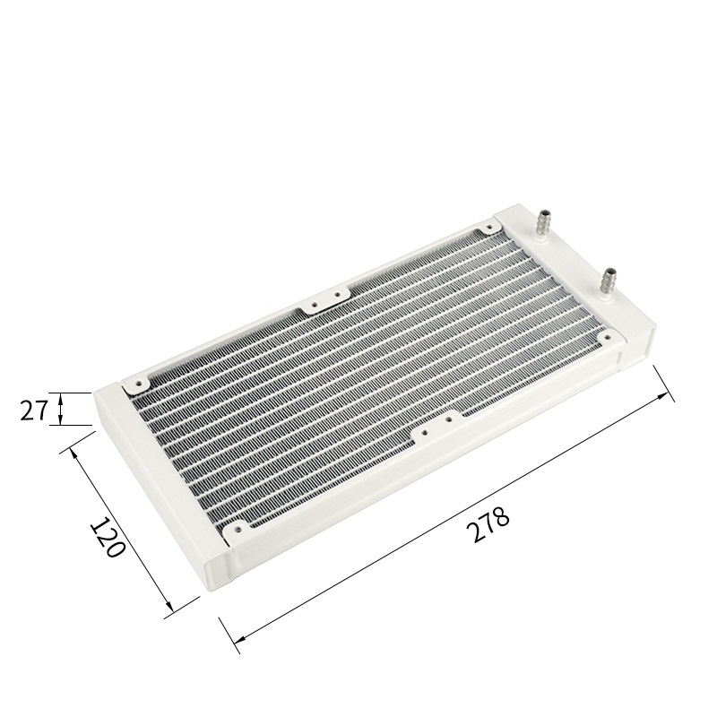 White Color PC Water Cooling R - Liquid Cooling Radiator 360 recension och pris