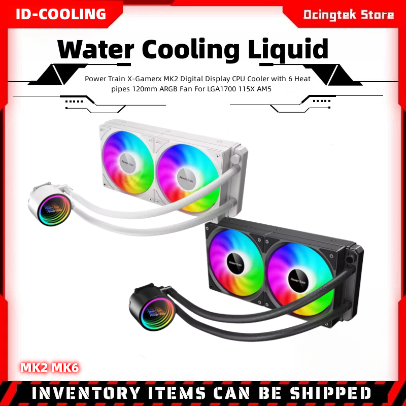 Power Train DL-240A DL-360A Wa - Cpu Water Cooler 240Mm Rgb recension och pris