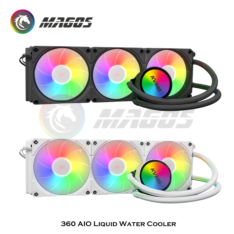 CPU Watercooler AIO Computer C - Aio Liquid Cooler 360Mm Argb recension och pris