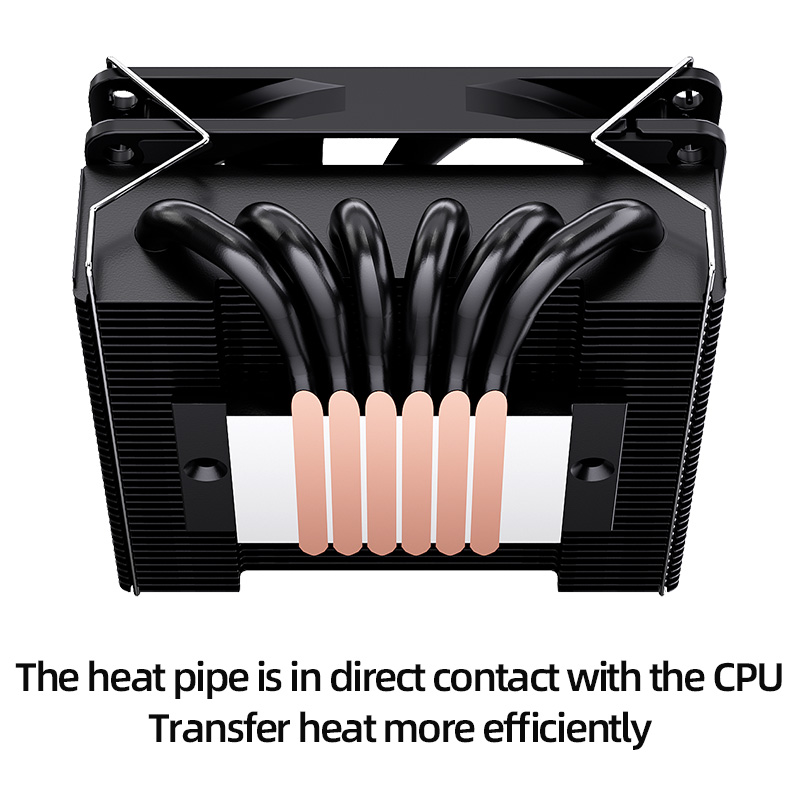 Teucer Height 45mm CPU Cooler  - Cpu Cooler Low Profile Itx recension och pris