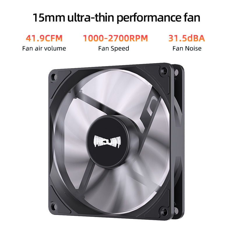 Teucer Height 45mm CPU Cooler  - Cpu Cooler Low Profile Itx recension och pris