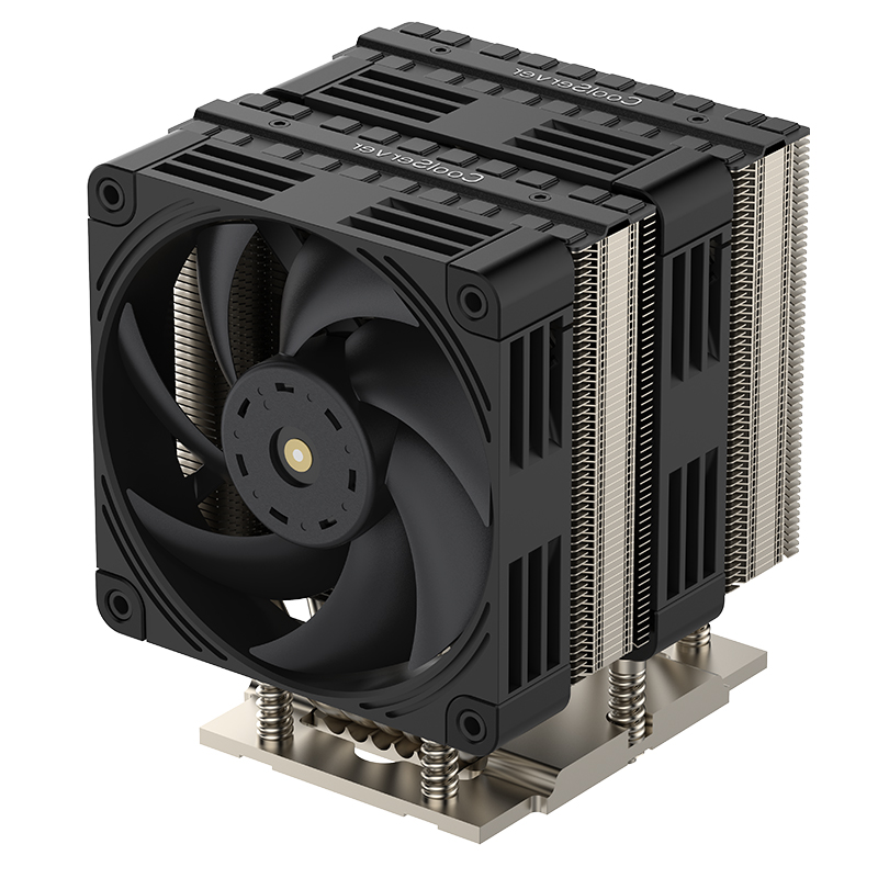 New SP5 Dual Tower CPU Cooler  - Cpu Air Cooler Dual Tower 6 Heatpipe recension och pris