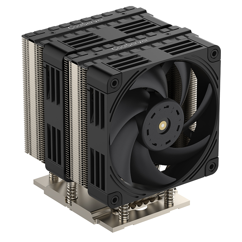New SP5 Dual Tower CPU Cooler  - Cpu Air Cooler Dual Tower 6 Heatpipe recension och pris