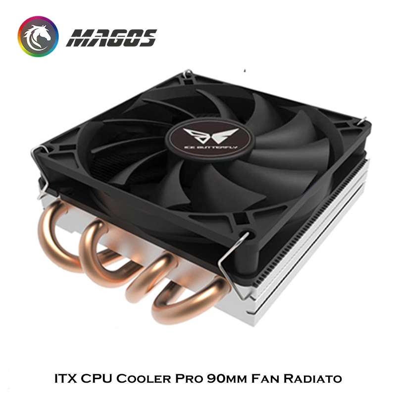 ITX CPU Cooler Pro 90mm Fan Ra - Cpu Cooler Low Profile Itx recension och pris