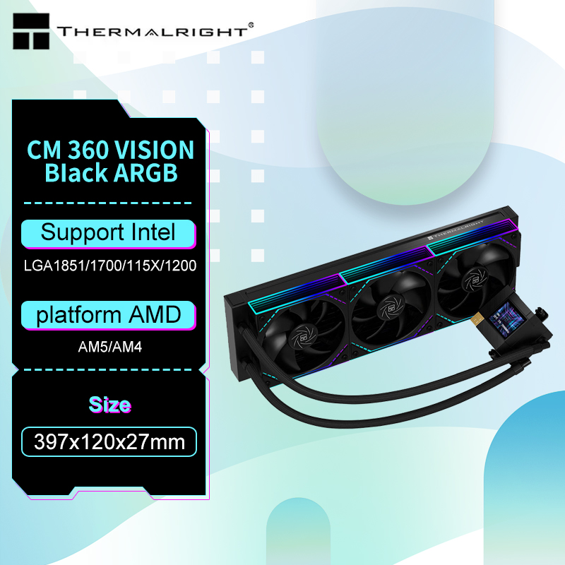 Thermalright CORE MATRIX VISIO - Liquid Cooling Radiator 360 recension och pris