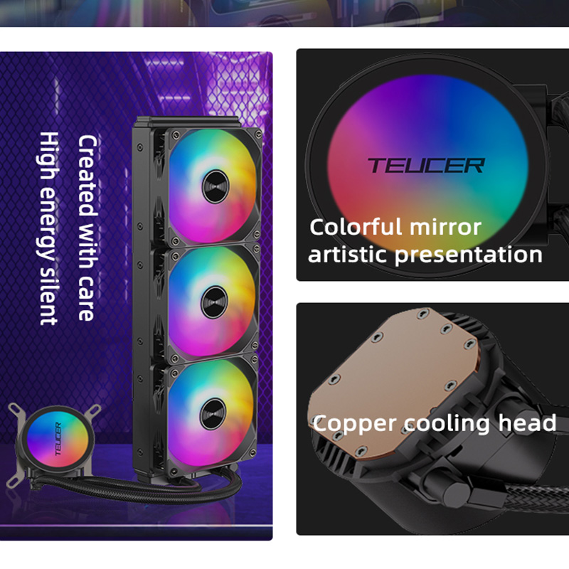 TEUCER AF-240 Water Cooling CP - Cpu Water Cooler 240Mm Rgb recension och pris