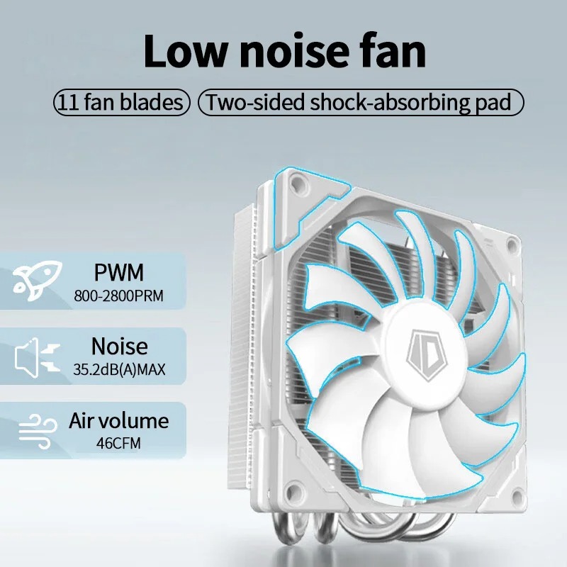 ID-COOLING ID IS-40X Low Profi - Cpu Cooler Low Profile Itx recension och pris