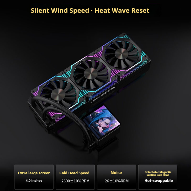 LOVINGCOOL DP-01 360 CPU Liqui - Liquid Cooling Radiator 360 recension och pris