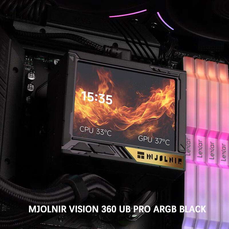 Thermalright Mjolnir VISION 36 - Liquid Cooling Radiator 360 recension och pris