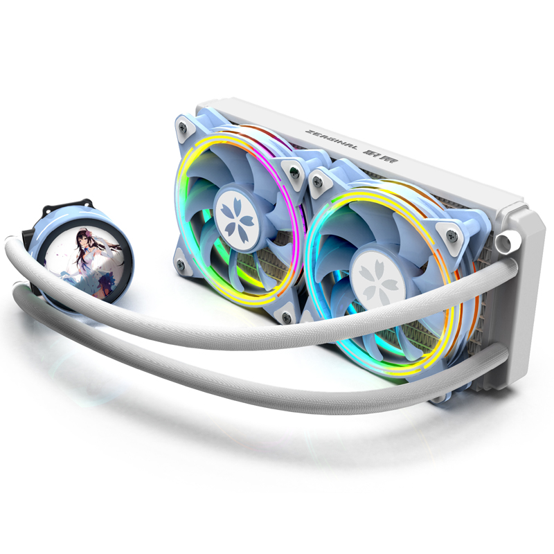 Yeston Sakura ZC-240 Desktop L - Cpu Water Cooler 240Mm Rgb recension och pris