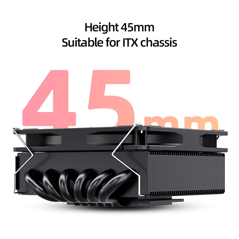 Teucer 6Heatpipes CPU Cooler D - Cpu Cooler Low Profile Itx recension och pris
