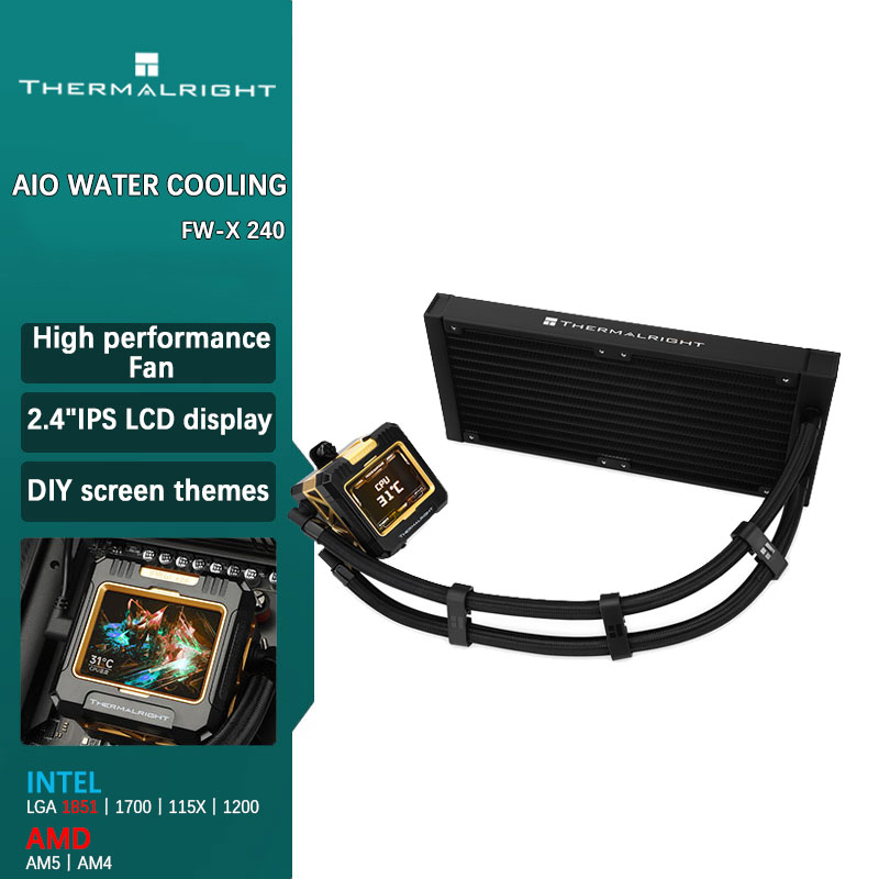 Thermalright FW-X 240 All-in-o - Cpu Water Cooler 240Mm Rgb recension och pris