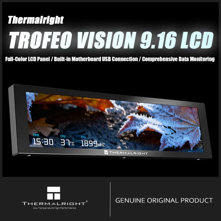 Thermalright Trofeo Vision LCD - Aio Cooler Lcd Display Screen recension och pris