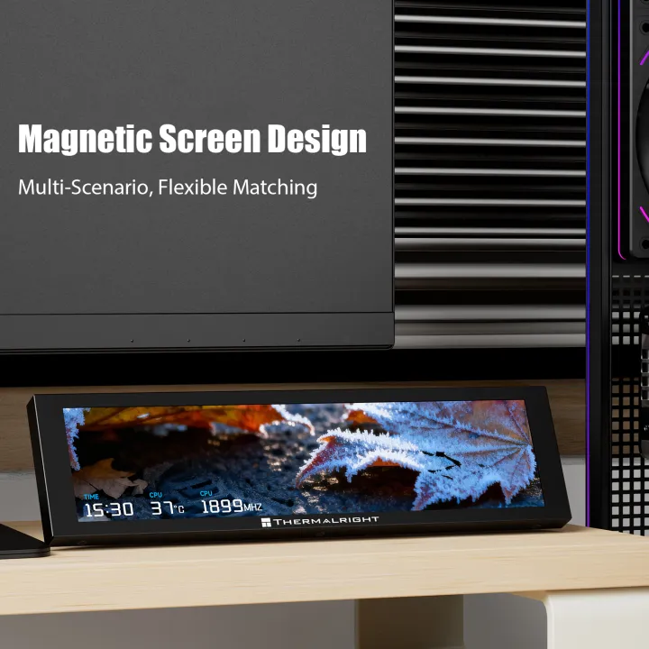 Thermalright Trofeo Vision LCD - Aio Cooler Lcd Display Screen recension och pris