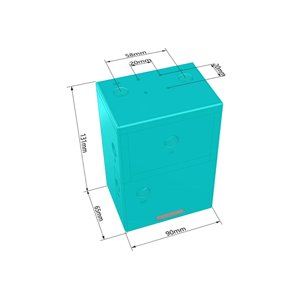FREEZEMOD Modular Water Pump R - Aio Pump Reservoir Combo recension och pris