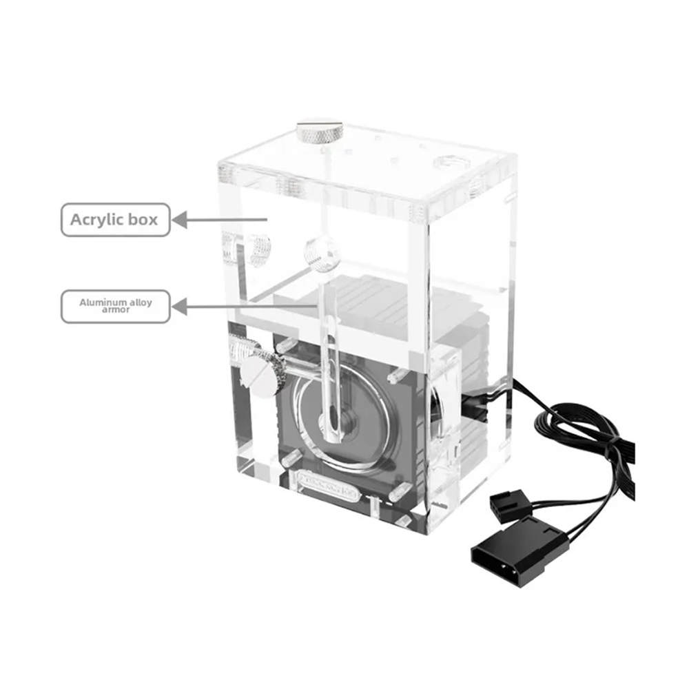 FREEZEMOD Modular Water Pump R - Aio Pump Reservoir Combo recension och pris
