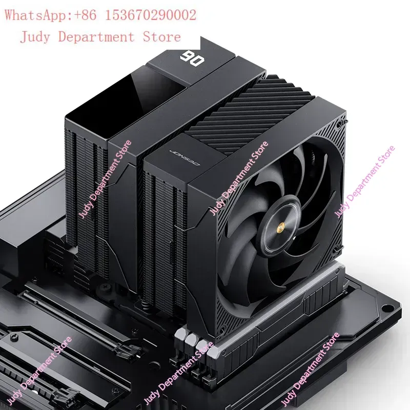 CC90 Air Cooled CPU Cooler 158 - Cpu Air Cooler Dual Tower 6 Heatpipe recension och pris