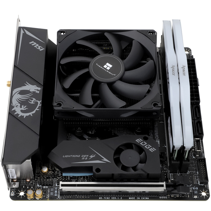 Low Profile 36mm CPU Cooler AX - Cpu Cooler Low Profile Itx recension och pris