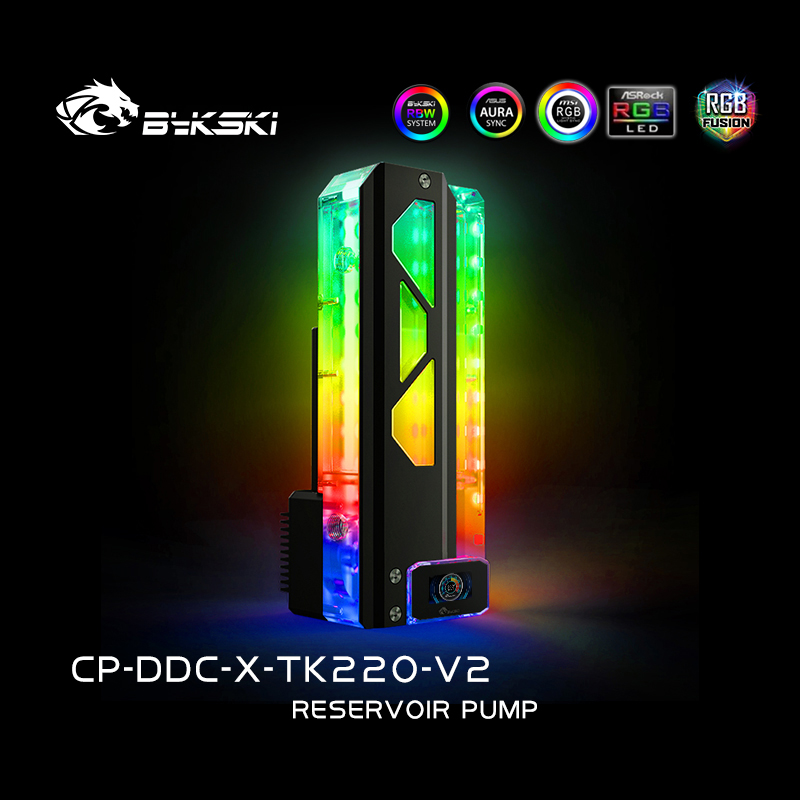 Bykski CP-DDC-X RGB Square AIO - Aio Pump Reservoir Combo recension och pris