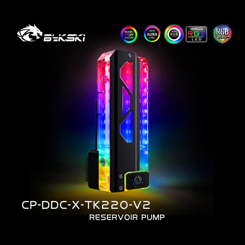 Bykski CP-DDC-X RGB Square AIO - Aio Pump Reservoir Combo recension och pris