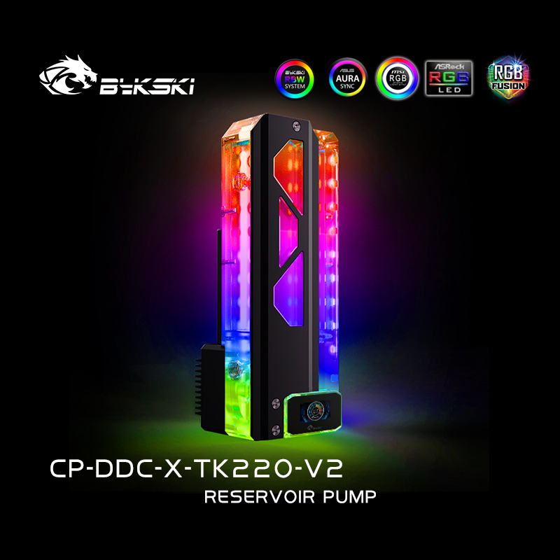 Bykski CP-DDC-X RGB Square AIO - Aio Pump Reservoir Combo recension och pris