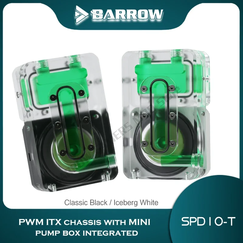 Barrow ITX Case AIO Pump Box S - Aio Pump Reservoir Combo recension och pris