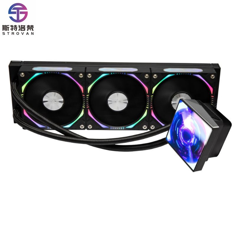 ARGB Liquid Cpu Cooler 360mm W - Aio Cooler Lcd Display Screen recension och pris