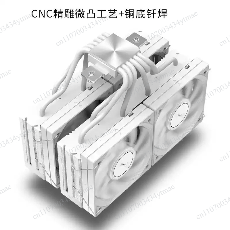 JF15K Dual Tower CPU Cooler 6  - Cpu Air Cooler Dual Tower 6 Heatpipe recension och pris