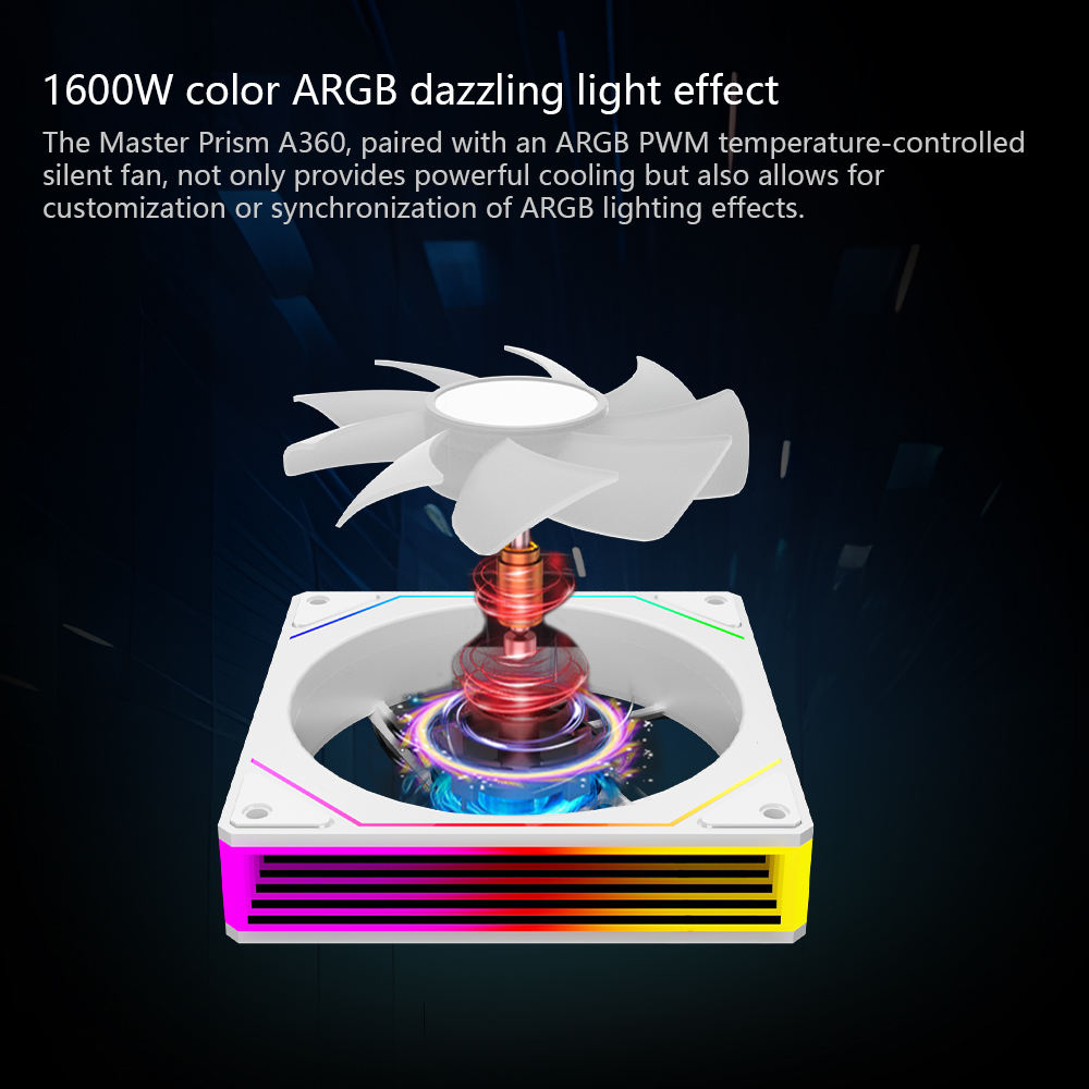 ZeroMaster 360mm AIO ARGB Liqu - Aio Liquid Cooler 360Mm Argb recension och pris