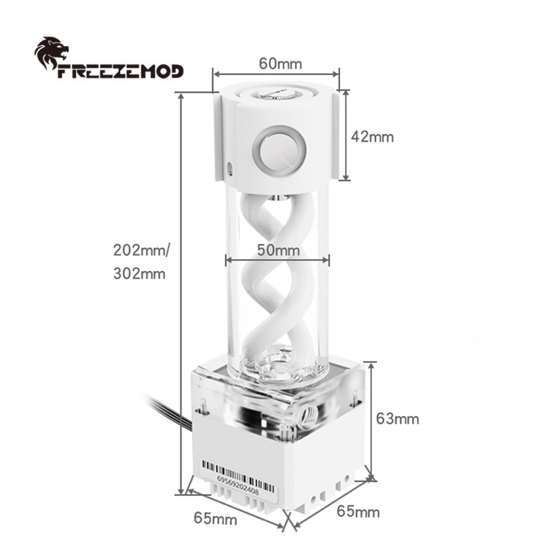 FREEZEMOD Box Pump Reservoir A - Aio Pump Reservoir Combo recension och pris